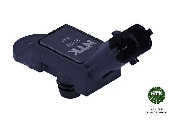 Датчик тиску у впускному колекторі (3 pin) ABARTH 500 / 595 / 695, 500C / 595C / 695C, GRANDE PUNTO ALFA ROMEO 147, 156, 166, GIULIETTA, MITO FIAT 500, 500 C, BRAVA, BRAVO I 0.6-2.5D 09.96- NTK 92099 (фото 1)