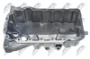 Піддон, масляний картера двигуна VAG 2.0 TFSi +Sensor Hole (вир-во) NTY BMO-VW-032 (фото 2)