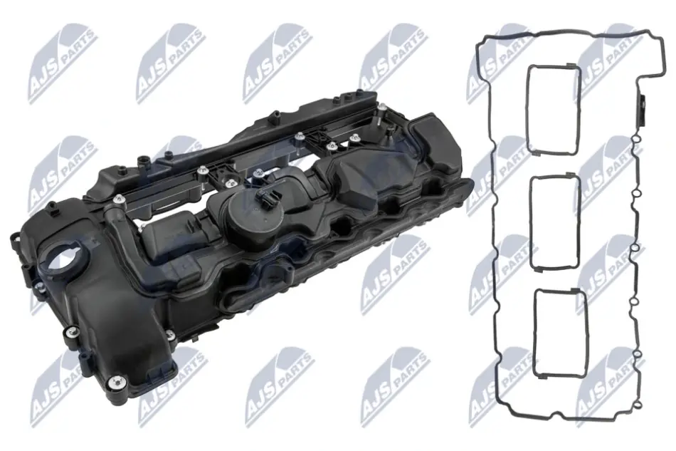 Клапанна кришка з клапаном вентиляції та ущільненням BMW N55B30 (вир-во) NTY BPZ-BM-005 (фото 1)