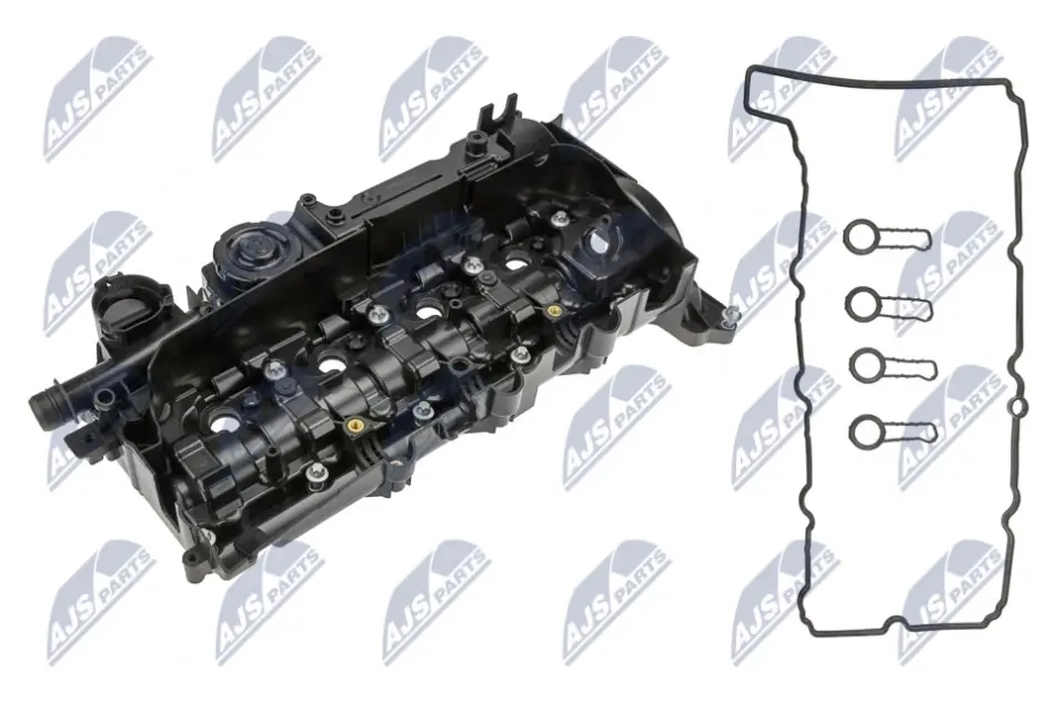 Клапанна кришка з клапаном вентиляції та прокладкою BMW 2,0TDI N47 (вир-во) NTY BPZ-BM-012 (фото 1)