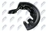 Защита диска передняя левая Renault Megane II 02-09, 6041377 NTY HTO-RE-002 (фото 2)