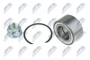 Подшипник ступицы пер. Л\п fiat seicento 1.1 98-02, 1541807 NTY KLP-FT-023 (фото 2)
