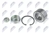Подшипник ступицы пер. Mercedes a w169 04-, 1699810006 NTY KLPME020 (фото 1)