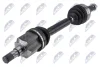 Полуось alfa romeo 159 05-11, 50500528 NTY NPW-AR-030 (фото 2)
