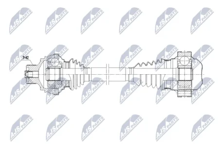 ПРИВІДНИЙ ВАЛ NTY NPW-AU-090