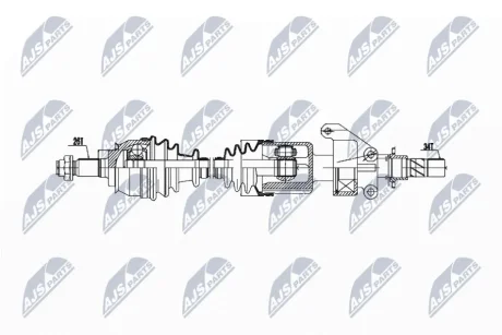 ПІВВІСЬ NTY NPW-BM-021