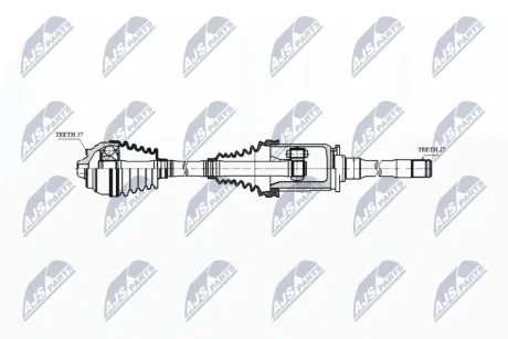Піввісь NTY NPW-BM-030