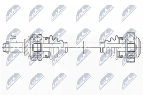 Піввісь NTY NPW-BM-192
