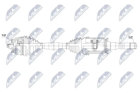 Привідний вал NTY NPW-BM-252