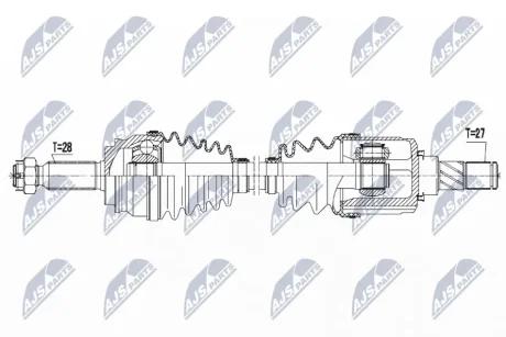 ПОЛУОСЬ NTY NPW-CH-046