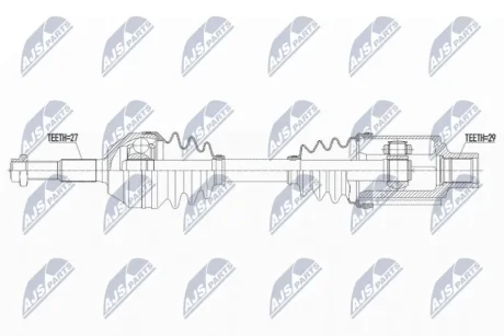 ПІВВІСЬ NTY NPW-CH-102