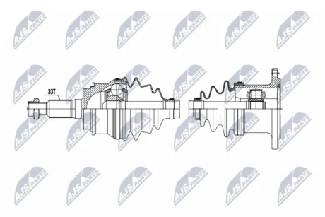 ПРИВІДНИЙ ВАЛ NTY NPW-CH-163