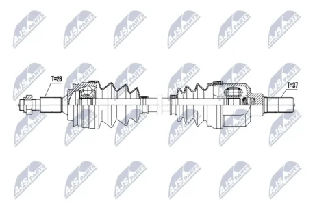 Піввісь NTY NPW-CT-145