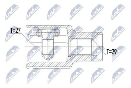 ШРУС внутренний правый Ford Ranger NTY NPWFR089