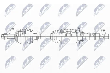 ПІВВІСЬ NTY NPW-FT-067
