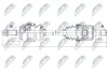 Полуось левая 28/29 L=638mm Honda CR-V 01-07, FR-V NTY NPWHD041 (фото 1)
