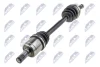 Полуось левая 28/29 L=638mm Honda CR-V 01-07, FR-V NTY NPWHD041 (фото 2)