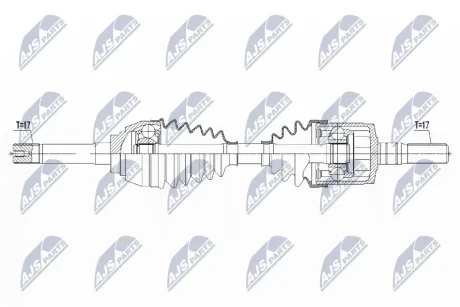Привід в зборі (лівий і правий) NTY NPW-IS-005