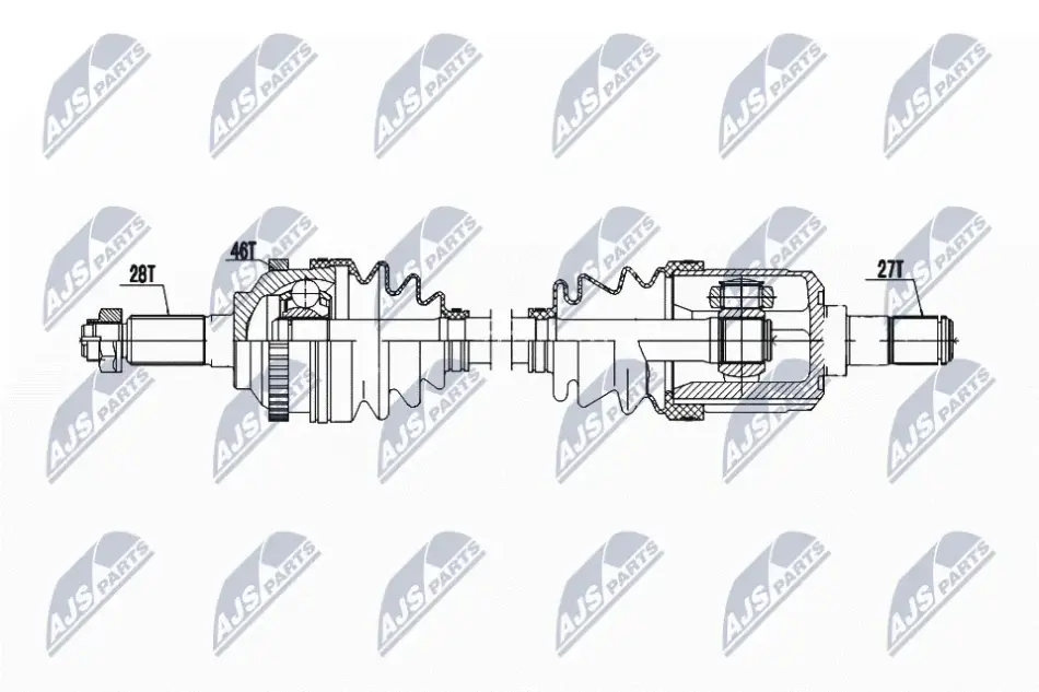 ПІВВІСЬ NTY NPW-KA-386 (фото 1)