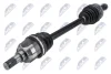 Полуось лев hyundai i30 1.4crdi 13-, 49500-1k400 NTY NPW-KA-417 (фото 2)
