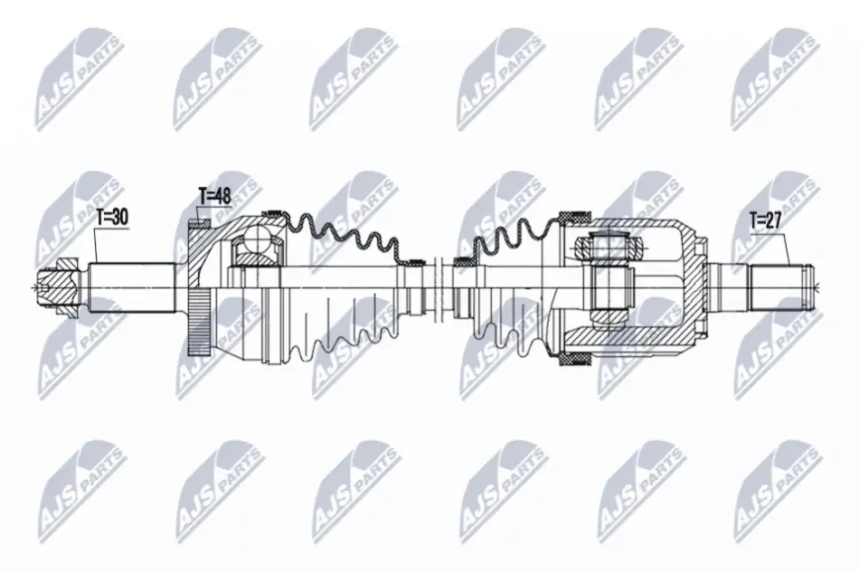 ПІВВІСЬ NTY NPW-KA-419 (фото 1)