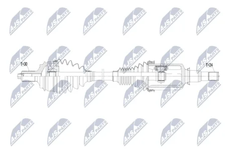Вал привідний NTY NPW-ME-185