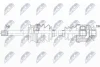 Полуось правая mazda b2500 2.5d/2.5td 4wd 99-, 1362928 NTY NPW-MZ-068 (фото 1)