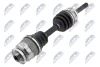 Полуось правая mazda b2500 2.5d/2.5td 4wd 99-, 1362928 NTY NPW-MZ-068 (фото 2)