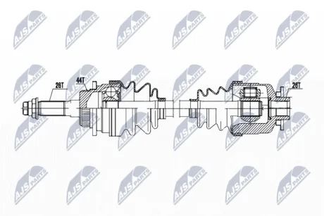 ПІВВІСЬ NTY NPW-MZ-072