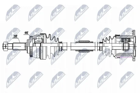ПІВВІСЬ NTY NPW-NS-161