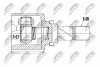 Шарнір рівних кутових швидкостей (ШРУС), внутрішній NTY NPW-PL-058 (фото 1)