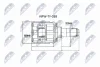 ШРКШ внутр. TOYOTA LAND CRUISER 100, LEXUS LX (вир-во) NTY NPW-TY-038 (фото 1)