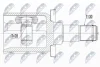 Внутренний шрус Toyota Land Cruiser Prado 120 02-09 Toyota Hilux 4WD Toyota 4Runner 03-09, 434036002 NTY NPW-TY-120 (фото 1)