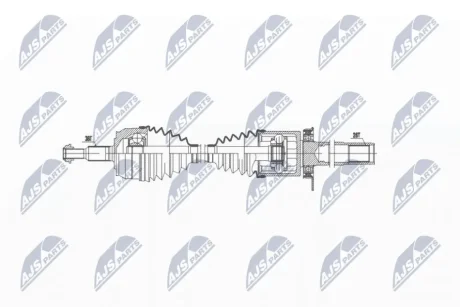 ПІВВІСЬ NTY NPW-VW-035