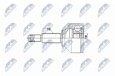 ШАРНІР РІВНИХ КУТОВИХ ШВИДКОСТЕЙ NTY NPZ-FR-053