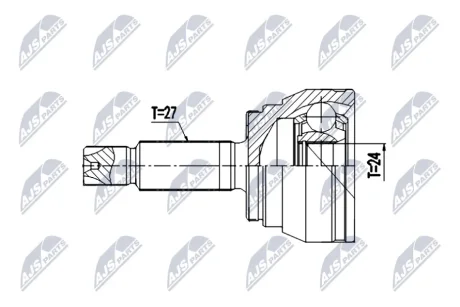 Шрус полуоси NTY NPZ-KA-369