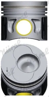 Поршень NURAL 87-114900-05