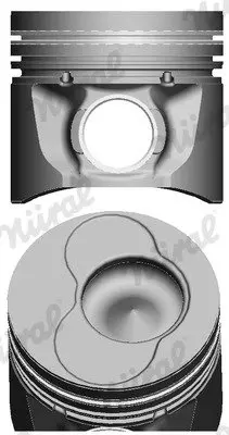 Поршень NURAL 87-114907-95 (фото 1)
