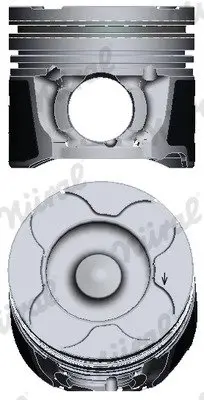 Поршень двигуна NURAL 87-126000-10 (фото 1)