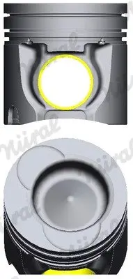 Поршень STD NURAL 87-135500-00 (фото 1)