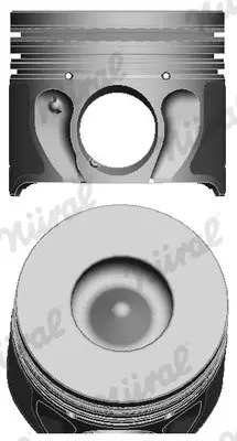 Поршень з кільцями FORD 86,50 2,0TDi Duratorg 00- (вир-во) http://fmecat.eu/index-car.asp?langID=12 NURAL 87-140807-00 (фото 1)