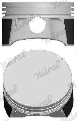 Поршень з кільцями OPEL 81,00 1,8i 16V Z18XE/X18XE1 (вир-во) NURAL 87-141207-00 (фото 1)