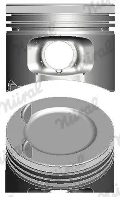 Поршень з кільцями OPEL 82.1 X18XE (вир-во) NURAL 87-307707-10 (фото 1)