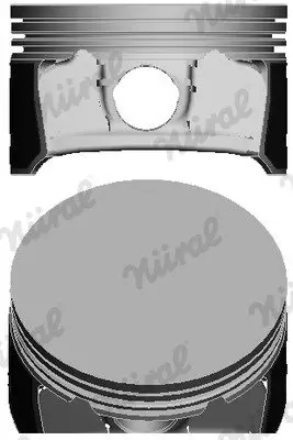 Поршень NURAL 87-427807-00 (фото 1)