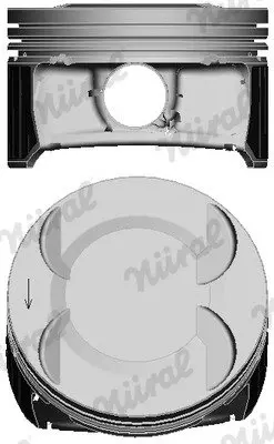 Nural Поршень NURAL 87-435307-00 (фото 1)