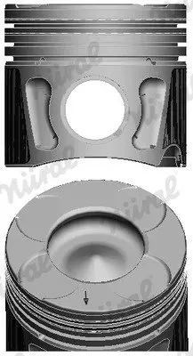 Поршень з кільцями RENAULT 70,00 1.3 D Multijet 199 B1.000,263 A2.000 (вир-во) http://fmecat.eu/index-car.asp?langID=12 NURAL 8743570600 (фото 1)