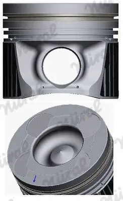 Поршень з кільцями NISSAN 89.00 2.5 dCi YD25DDTi 05-10 (вир-во) NURAL 87-436100-00 (фото 1)