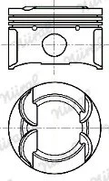 Поршень з кільцями MINI/PSA 77.50 1.6 16V EP6C/N12B16 06- (вир-во) NURAL 87-444807-10