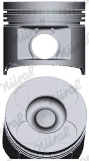 Поршень з кільцями NISSAN 89,00 mm 2,5 dCi YD25DDTi (вир-во Nural) NURAL 87-452600-00