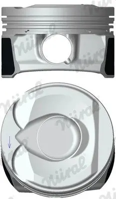 Поршень з кільцями PSA 77,00 1.6 16V EP6DT (вир-во) NURAL 87-453000-00 (фото 1)